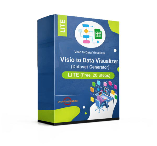 Lite Visio Diagram to Data Visualizer Dataset (20 steps)